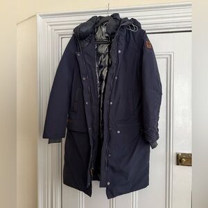 Columbia OmniHeat parka, blue/navy, M